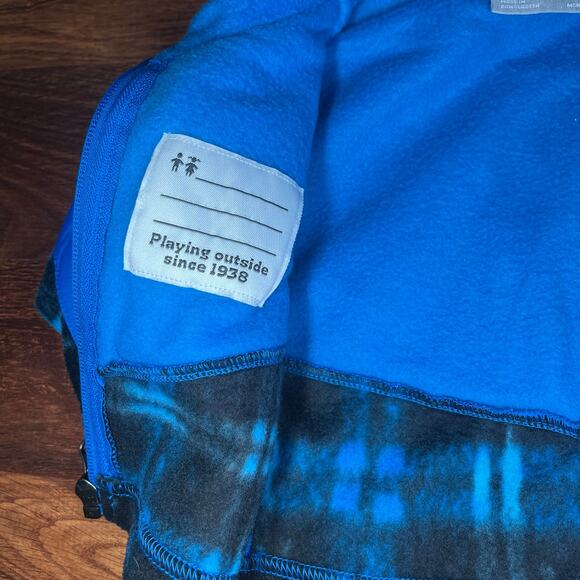 Columbia Steens Mt Overlay Hoodie Fleece Zip Up Jacket Baby Size 3/6 Months - Picture 6 of 9